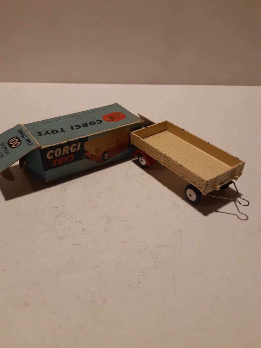 CORGI TOYS 100 DROPSIDE TRAILER ( RIMORCHIO ) con scatola