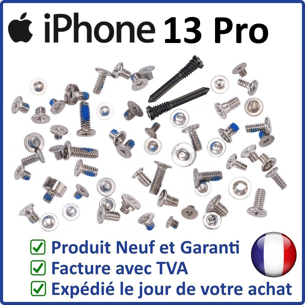 Kit Vis Pentalobe Pour IPhone 13 / 13 Pro / Pro Max - Neuf, Couleur Au Choix