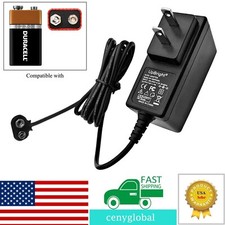 AC Power Adapter For 9v Battery Eliminator Kit Replace 9-Volt Batteries Charger