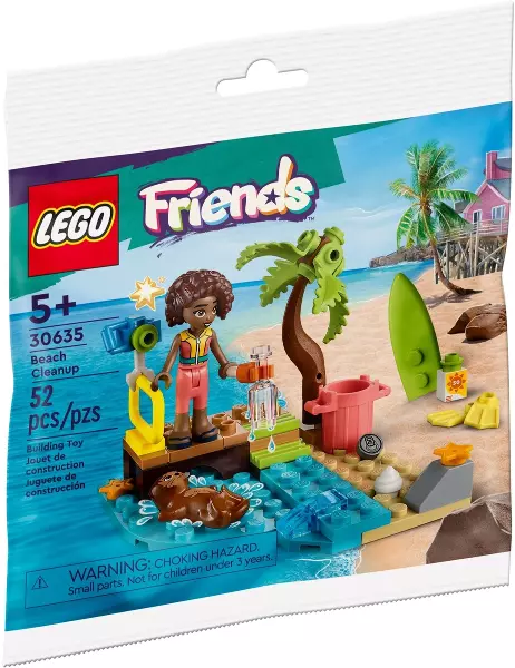 LEGO Friends Beach Cleanup Polybag 30635 1