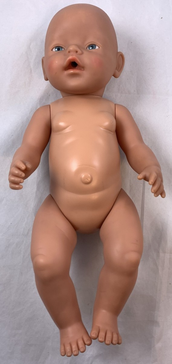 Max Zapf Creation Baby Born Doll 8633 Roedental Vintage G1 Blue