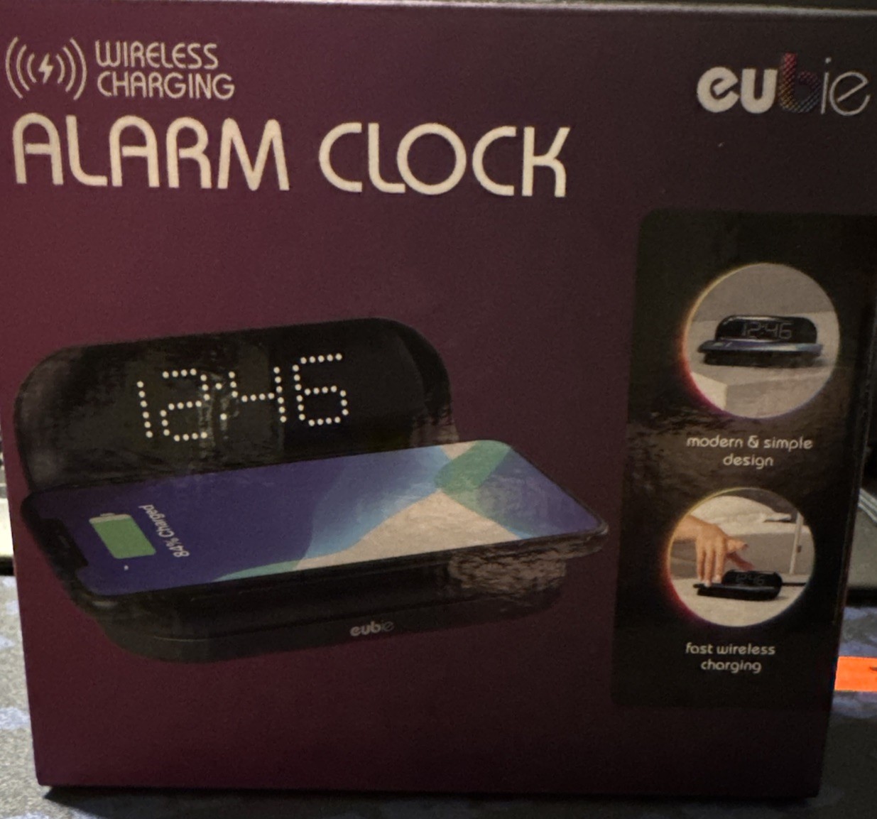 With Smartphone Wireless Charging Center