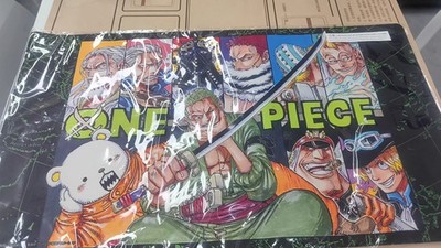 One Piece Card Roronoa Zoro OP12-020 & Mat Limit Leader Parall