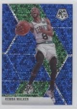 2019-20 Panini Mosaic Fast Break Blue Prizm 32/85 Kemba Walker #99 04ag