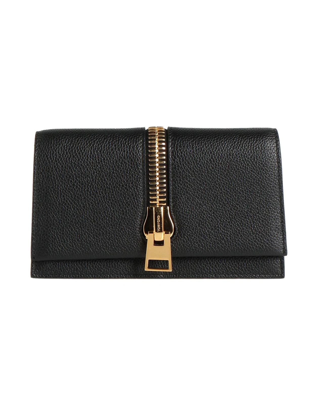Tom Ford - Women - Pebbled-leather Clutch - Black 351190₽