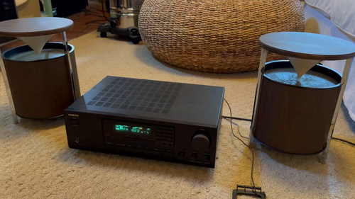 Vintage Pair Zenith Circle of Sound New Speakers Inside 4 Way MCM Retro WORKING - Video 1 of 1