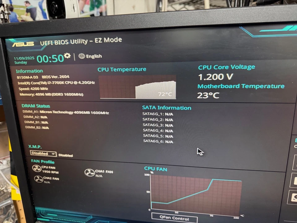 Intel i7 7700K 4.2GHz Quad Core LGA 1151 Desktop CPU SR33A Fully Tested - Image 2 of 2