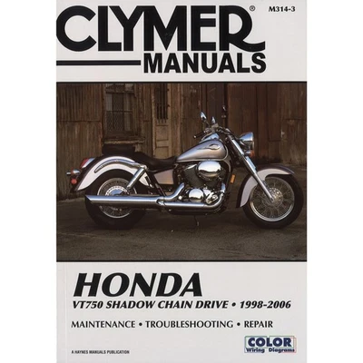 Honda VT750 Shadow Chain Drive (1998-2006) Werkstatthandbuch Clymer - Bild 1 von 4
