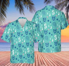Seattle Mariners Take Meow  t to the Ballgame Hawaiian Shirt 2024, Love Cat