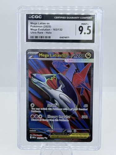 Mega Latias ex graded CGC 9.5 for sale on eBay