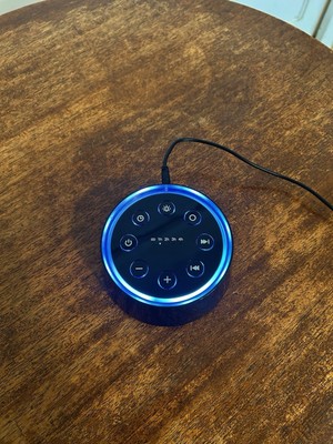 EasyHome White Noise Machine   LED Light, Timer, & Soothing Sound