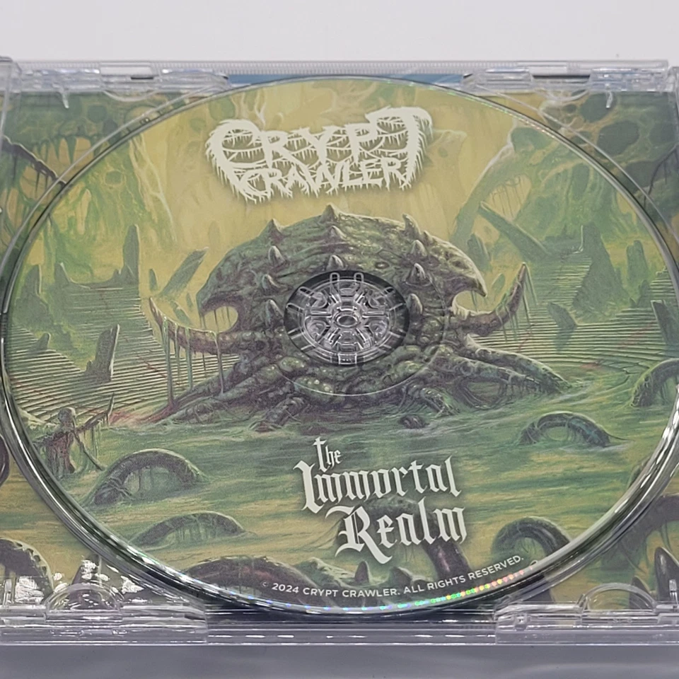 Crypt Creeper The Immortal Realm 2024 Independent Metal CD Press Excellebt Disc! Foto 3 de 4