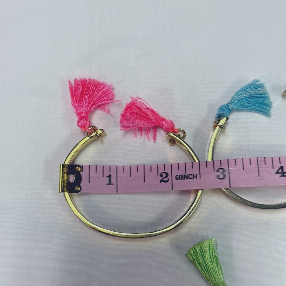 Lilly Pulitzer Solid Bangle Bracelet Set of 3 w/ … - image 6