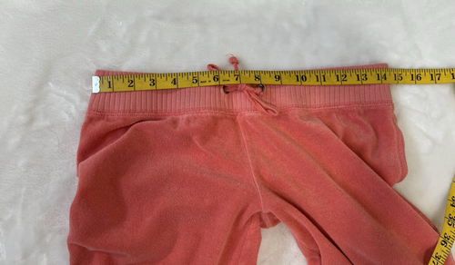 💖Plush & Lush VS Coral Terry Cloth Tracksuit Hoodie & Pants Set Size S - Picture 16 of 19
