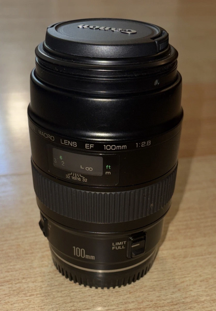 Canon EF f/2.8 100mm Focal Macro/Close Up Lenses for sale | eBay