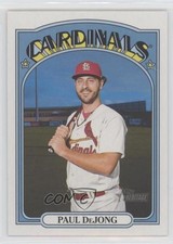 2021 Topps Heritage High Number French Text O-Pee-Chee Back Paul DeJong #554 0t2