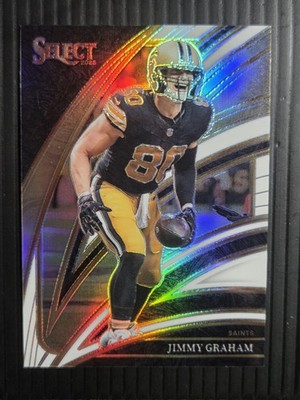 Panini 2025 Select White Prizm #'d 01/35 Club Level Jimmy Graham #249 Saints
