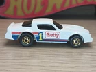 Vintage Hot Wheels Getty Gas Station Promo Camaro Z-28 White The Hot Ones Loose