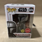 Funko Pop! Vinyl: Star Wars - The Mandalorian with Darksaber - GameStop...