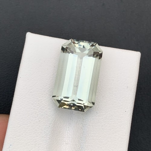 Très Belle Améthyste Prasiolite Verte 9,49 Carats - Pierre Précieuse Taille Ovale