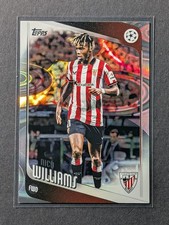 2025-26 Topps UEFA Club Competitions Nico Williams #38 Raindrops
