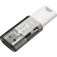Lexar JumpDrive S60 64GB USB 2.0 Flash Drive, Black Cover