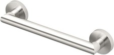 Gatco 970 Glam Shower Grab Bar, 12 Inch, ADA Compliant Stainless Steel, Satin N