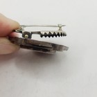 Antique Victorian Floral Sash Brooch Registered May 24th 1881 Silver Tone — photo 9