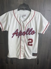 Vintage Rawlings Apollo #2 Baseball Jersey Adult Small White