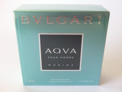 Bvlgari Aqva Marine Pour Homme EDT Nat Spray 50ml - 1.7 Oz BNIB Sealed OVP