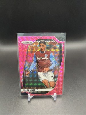 2024-25 Panini Prizm Premier League - Edson Alvarez #156 Pink Mosiac