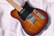 HEX Guitars T200 Double-Cut VB Electric Guitar Flame Maple Modern Specs