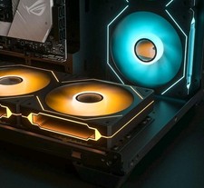 8 ARGB Case Fans Kit w Controller 120mm 5 Reverse 3 Standard RGB Black