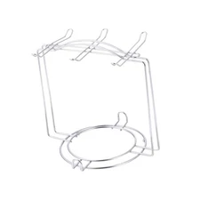 Cup Plate Organizer for Kitchen Cabinet and Counter Silver Mug Holder for Cup...