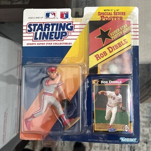 1992 Starting Lineup Rob Dibble. Sealed Figure With Card And Poster. VG