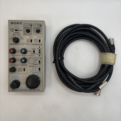 #ad Sony RM M7G Remote Control Unit w Control Cable $49.99
