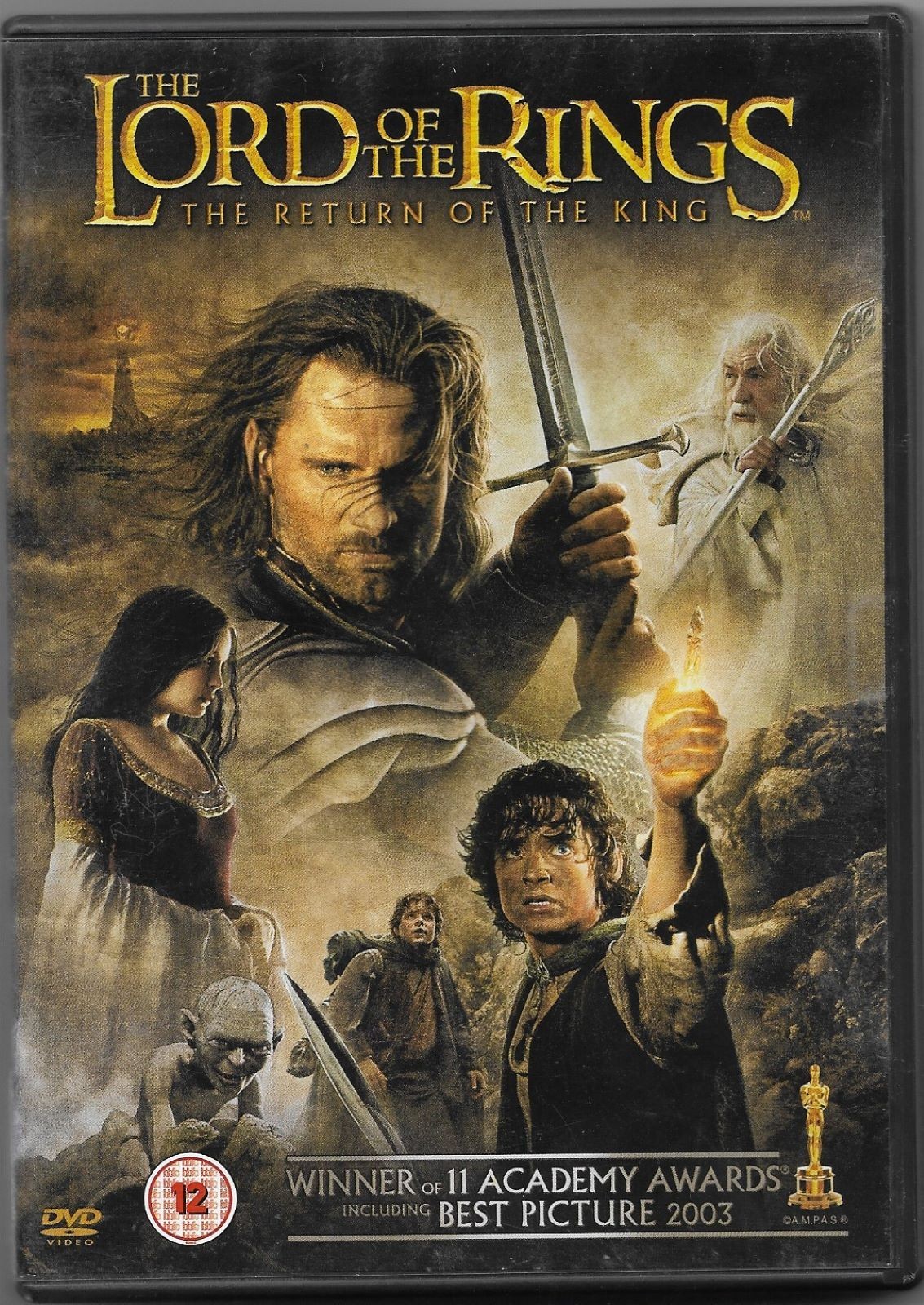 The Lord Of The Rings-The Return Of The King DOUBLE DVD POSTED 48 HOURS TRACKED