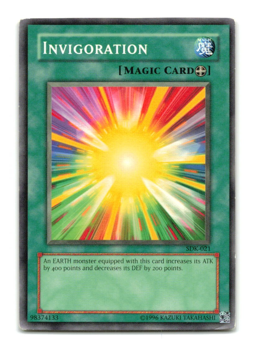 Invigoration - SDK-021 - YuGiOh-LP