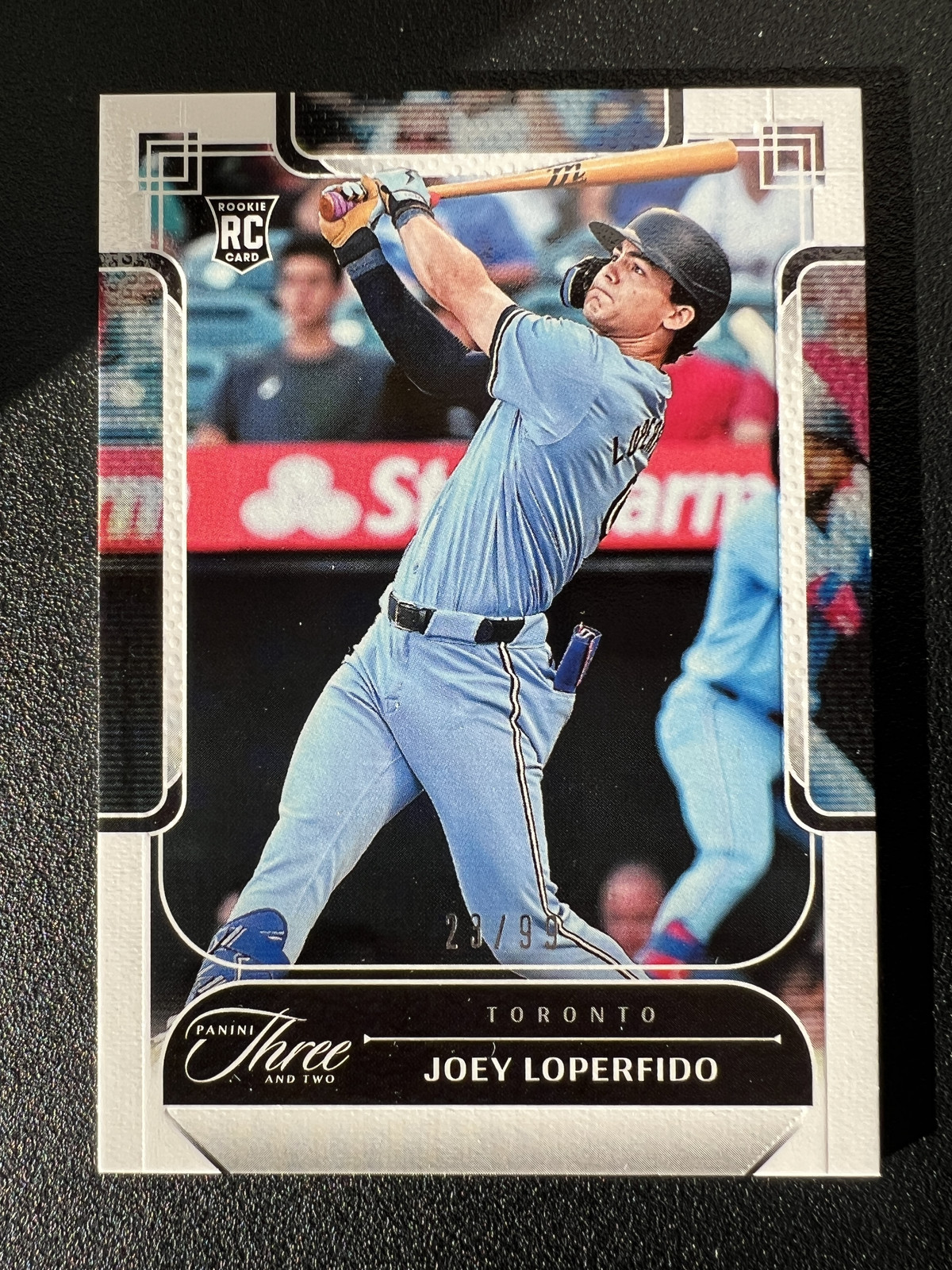 Joey Loperfido 2024 Panini Three and Two #36 Rookie Blue Jays /99