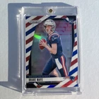 2024 Panini Prizm - Rookies Drake Maye #329 Red White & Blue Prizm (RC)