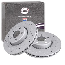 2x A.B.S. BREMSSCHEIBEN 318mm VORNE passend für MERCEDES-BENZ C-KLASSE E-KLASSE