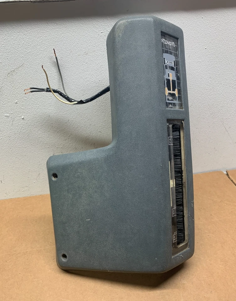 Chevy GMC CK1500 2500 1988-1999 caja de transferencia bisel de cambio de piso gris 15567623 Foto 3 de 4