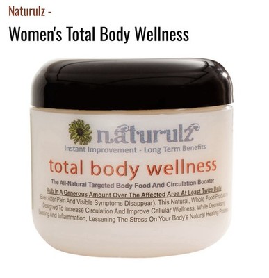 Naturulz Total Body Wellness Pain And Wellness Cream Pain Relief 