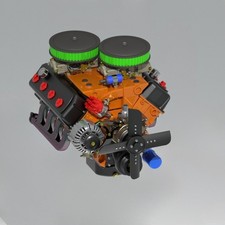 125 Scale Resin 426 Hemi Cross Ram With Transmission