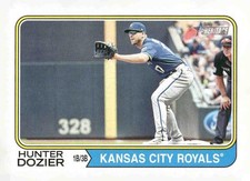 2023 Topps Heritage #113 Hunter Dozier