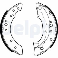 Delphi Bremsbackensatz LS1921 FüR C3 Enterprise Peugeot CitroËN 1007 C2 16V Hdi
