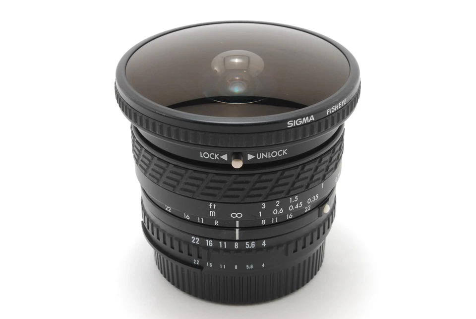 RARE [TOP MINT] Sigma 8mm f/4 FISHEYE CIRCULAR IMAGE MF Lens for Nikon JAPAN - Image 2 of 4