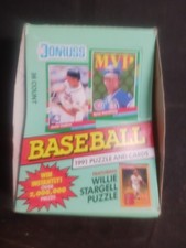1991 Donruss Series 2 Baseball Card EMPTY Wax Box