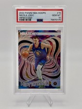 2022 NBA Hoops #15 Hipnotized Nikola Jokić PSA 10