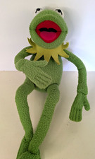 Vintage Eden Jim Henson Bendable Poseable Kermit The Frog Plush